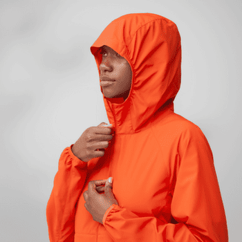 Jachetă Fjällräven HIGH COAST WIND HOODIE WOMEN Chalk Rose