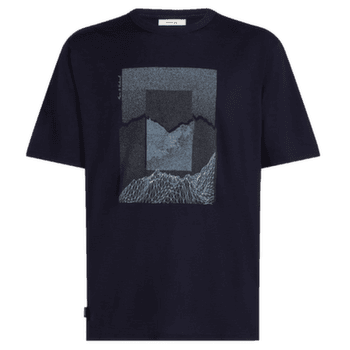 Tricou cu mânecă scurtă Icebreaker Merino 150 Tech Lite SS Relaxed Tee Mountain Shift Men Midnight Navy