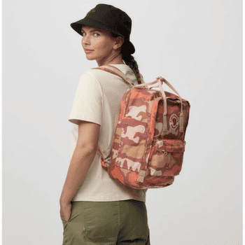 Rucsac Fjällräven KANKEN GRAPHICS LAPTOP 15 Nimbus Blue-Hidden Animals