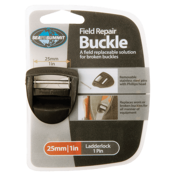 Cataramă Sea to Summit Ladderlock 1 Pin 25 mm Black