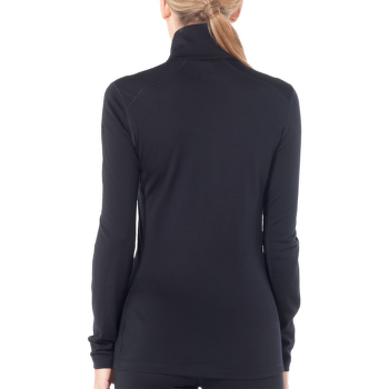 Tricou cu mânecă lungă Icebreaker Oasis LS Half Zip Women (104380) Black001