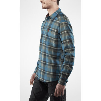 Cămașă cu mânecă lungă Fjällräven Fjallglim Shirt Men Wood Brown-Chalk White