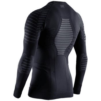 Tricou cu mânecă lungă X-Bionic Invent® 4.0 Shirt Round Neck Men Black/Charcoal