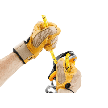 Frână Petzl RIG Yellow