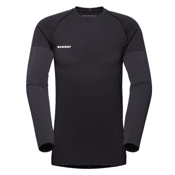 Tricou cu mânecă lungă Mammut Trift Longsleeve Men black 0001