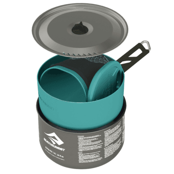 Oală Sea to Summit AlphaSet 1.1 Pacific Blue/Grey