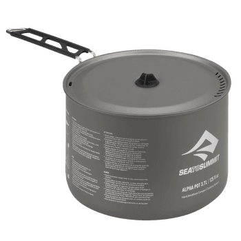 Oală Sea to Summit Alpha Pot 3.7 Grey