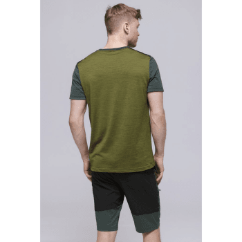 Tricou cu mânecă scurtă Devold Norang Tee Men WOODS/GREEN MELANGE