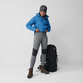 Colanți Fjällräven Abisko Värm Trekking Tights Women Black-Iron Grey