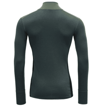 Tricou cu mânecă lungă Devold Lauparen Merino 190 Zip Neck Men 421A FOREST