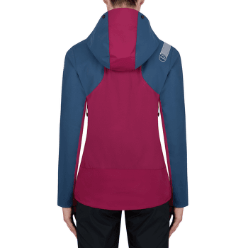 Jachetă La Sportiva ALPINE GUIDE SOFTSHELL JACKET Women Storm Blue/Red Plum