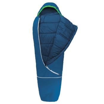 Sac de dormit Grüezi bag Biopod Wolle Kids World Traveller True Blue