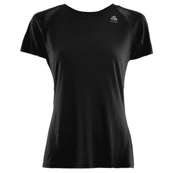 Tricou cu mânecă scurtă Aclima LightWool Sports T-Shirt Women Jet Black