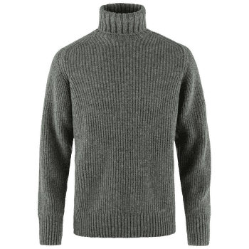 Pulover Fjällräven Övik Roller Neck Sweater Men Grey-Melange