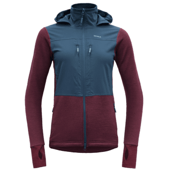 Jachetă Devold Heroy Hybrid Merino Jacket Women 740A Beetroot