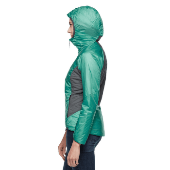 Jachetă Black Diamond Vision Hybrid Hoody Women Dark Patina