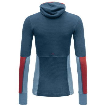 Tricou cu mânecă lungă Devold Expedition Arctic Pro Hoodie Women 422A Flood