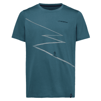 Tricou cu mânecă scurtă La Sportiva TRACK T-SHIRT Men Hurricane