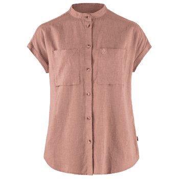 Cămașă cu mânecă scurtă Fjällräven Övik Hemp Shirt SS Women Dusty Rose