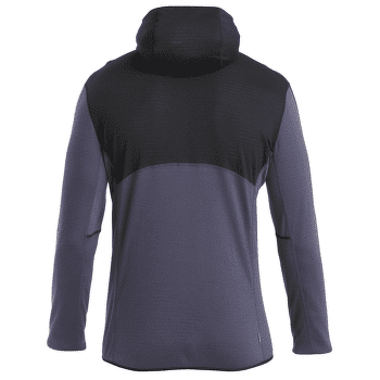 Hanorac Icebreaker Merino 200 Realfleece™ Descender LS  Zip Hoodie Men BLACK/GRAPHITE/CB