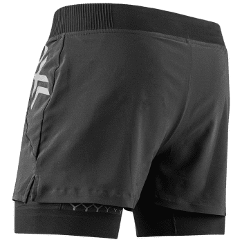 Pantaloni scurți X-Bionic TWYCE RACE 2in1 SHORTS MEN Black/Charcoal
