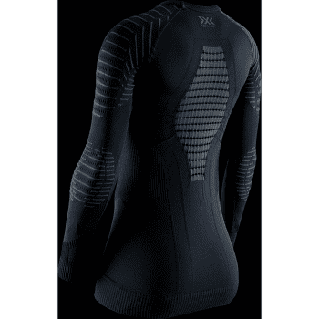 Tricou cu mânecă lungă X-Bionic Invent 4.0 Shirt Long Sleeve Women Black/Charcoal