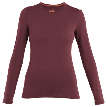 Tricou cu mânecă lungă Icebreaker Tech LS Crewe Women (104387) PORT