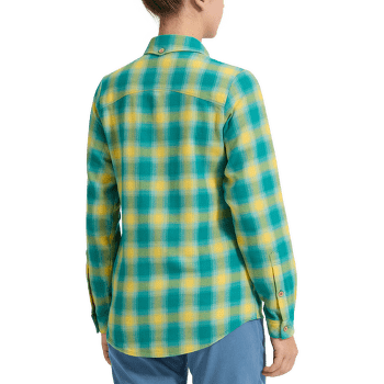 Cămașă cu mânecă lungă La Sportiva Rambler Flannel Shirt Women Deep Sea/Cherry Tomato