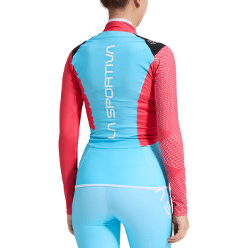 Jachetă La Sportiva STRATOS VI Racing Jacket Women Hibiscus/Malibu Blue