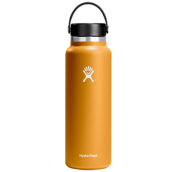 Termos Hydro Flask Wide Mouth with Flex Cap 2.0 40 oz 162 Fossil