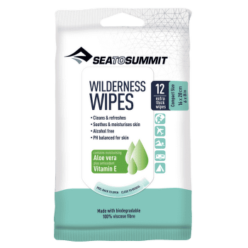 Igiena Sea to Summit Wildrness Wipes Compact - 12 pack