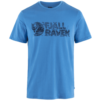 Tricou cu mânecă scurtă Fjällräven Lush Logo T-Shirt Men UN Blue