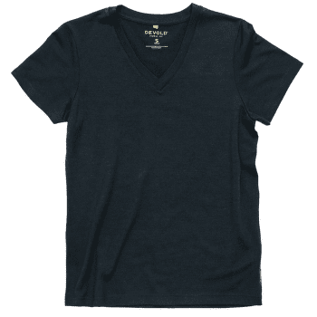 Tricou cu mânecă scurtă Devold Premium V-Neck Women 284A INK
