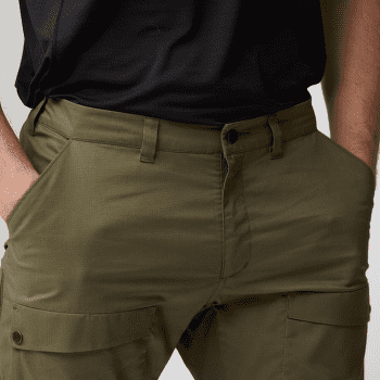 Pantaloni Fjällräven Abisko Hybrid Trail Trousers Men Laurel Green