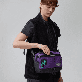 Geantă Fjällräven Vardag Shoulder Bag 6 Violette-Coal Black