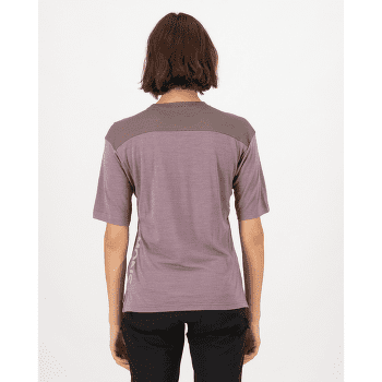 Tricou cu mânecă scurtă Mons Royale Diversion Merino Bike Jersey Short Sleeve Mauve / Iron