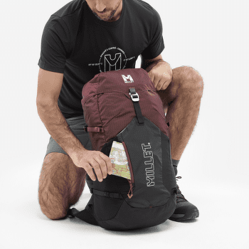 Rucsac Millet Ubic 25 E-BLACK/DARK RED