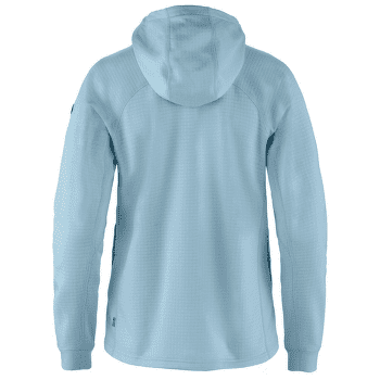 Hanorac Fjällräven Abisko Grid Fleece Hoodie Women Breeze Blue