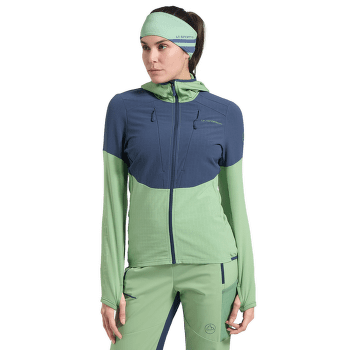 Hanorac La Sportiva SESSION TECH HOODY Women Onyx/Chalk
