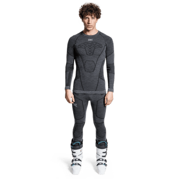 Colanți 3/5 X-Bionic SYMBIO MERINO PANTS 3/4 MEN Rhino Grey