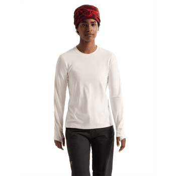 Tricou cu mânecă lungă Arcteryx Taema Thermal Crew LS Women Olive Moss Heather