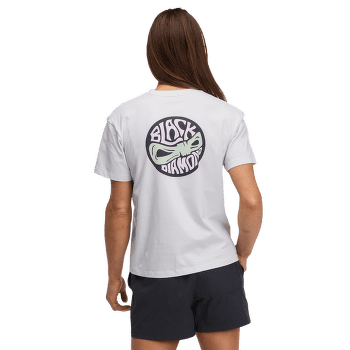 Tricou cu mânecă scurtă Black Diamond Rope Badge SS Tee Women Belay Blue