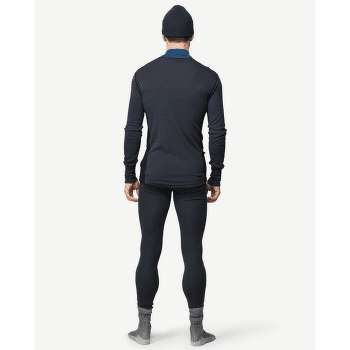 Tricou cu mânecă lungă Devold Lauparen Merino 190 Zip Neck Men 284A INK/LICHEN/BLACK