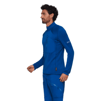 Tricou cu mânecă lungă Mammut Eiger Nordwand Advanced FL Half Zip Pull Men 50643 eiger blue