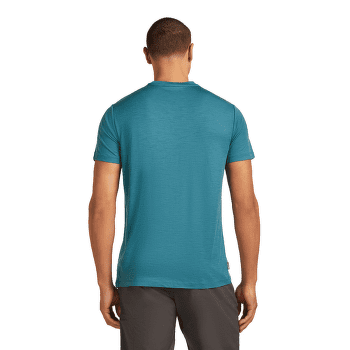 Tricou cu mânecă scurtă Icebreaker Merino 150 Tech Lite SS Tee In The Wild Men TOPAZ