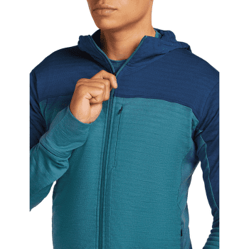 Hanorac Icebreaker Merino Blend 300 RealFleece™ Descender LS Zip Men BLACK