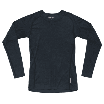 Tricou cu mânecă lungă Devold Lauparen Merino 190 Base Shirt Women 284A INK
