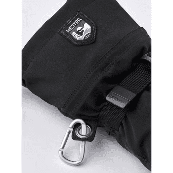 Mănuși Hestra Army Leather Extreme Mitt Svart/Svart
