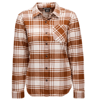 Cămașă cu mânecă lungă Black Diamond Project Flannel Women Clay-Off White Plaid