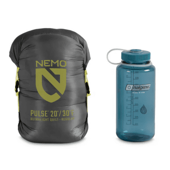 Cuvertură Nemo Equipment Pulse UL Quilt 20/30 Endless Promise Birch Bud/Goodnight Grey